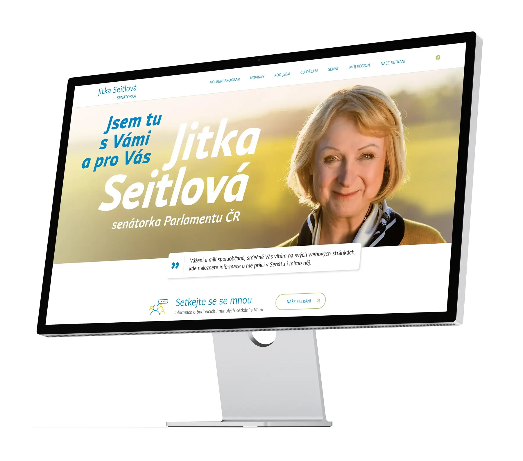 Senátorka Seitlová - reference